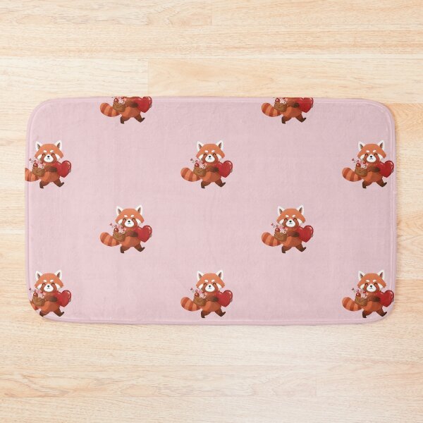 Item preview, Cute Red Panda Love Delivery Valentine Illustration designed and sold by naughty-raccoon.