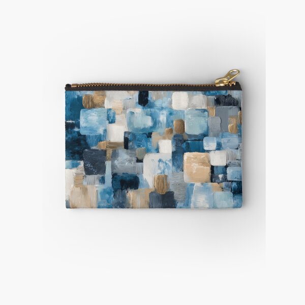 Item preview, Geometric Blue Abstract Composition designed and sold by lautir.
