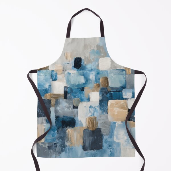 Item preview, Geometric Blue Abstract Composition designed and sold by lautir.
