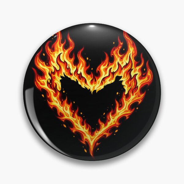 Item preview, Fire Heart designed and sold by Crazycatgraphic.