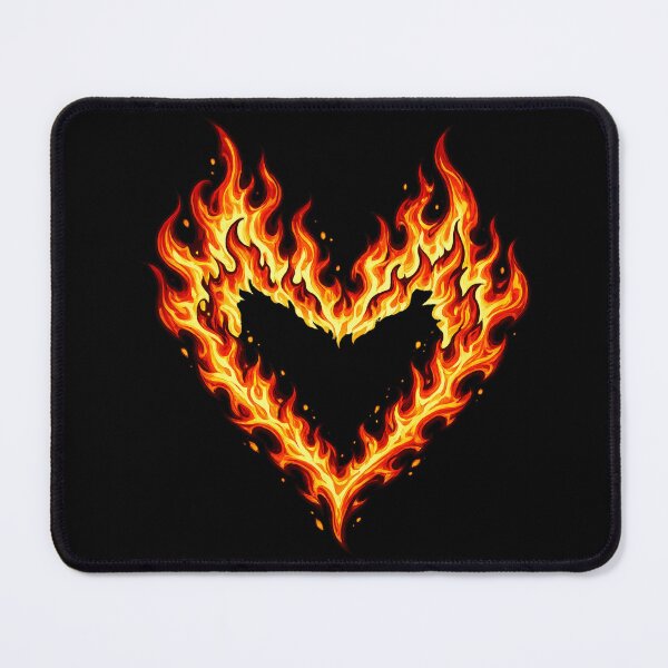 Item preview, Fire Heart designed and sold by Crazycatgraphic.