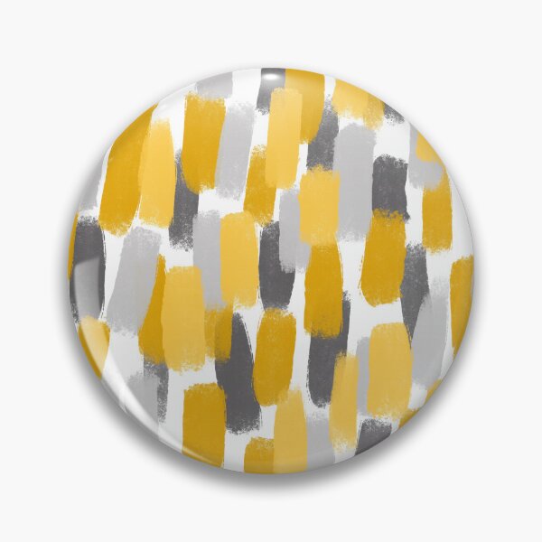 Item preview, Grey and Yellow Brush Strokes Effect designed and sold by OneThreeSix.