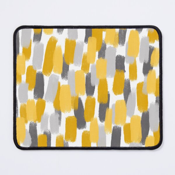 Item preview, Grey and Yellow Brush Strokes Effect designed and sold by OneThreeSix.