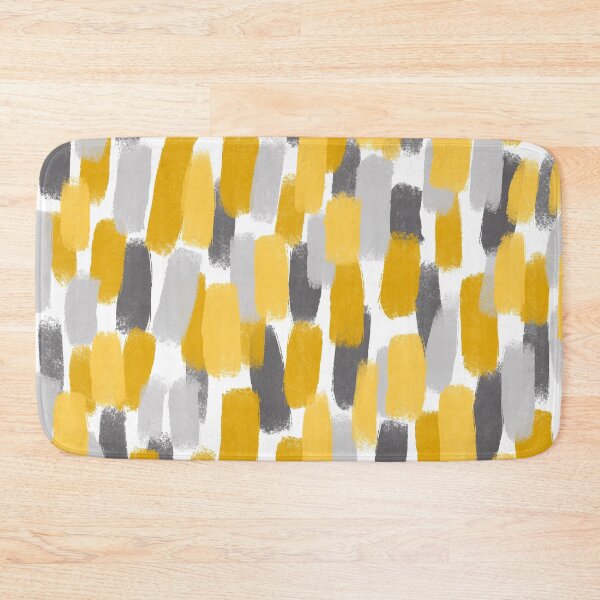 Item preview, Grey and Yellow Brush Strokes Effect designed and sold by OneThreeSix.