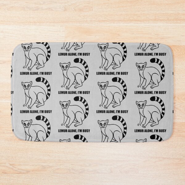 Item preview, Lemur Alone, I’m Busy designed and sold by DKBCreations.