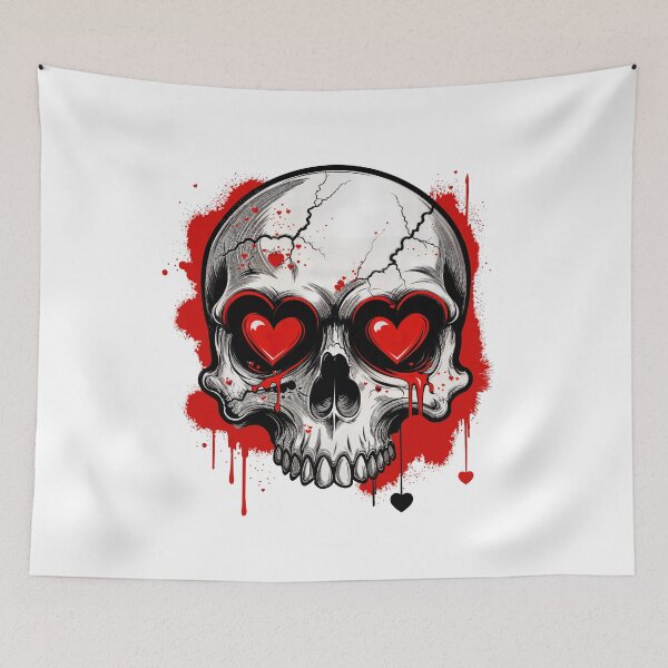 Item preview, Valentine's Skully designed and sold by BluntWeaponDMG.