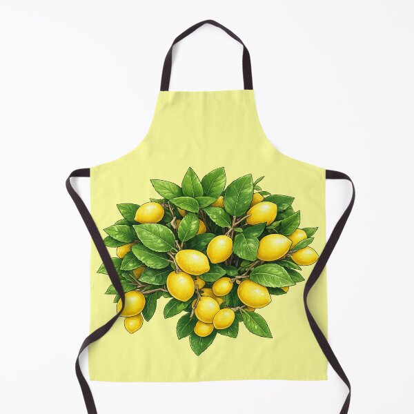 Item preview, Fresh Yellow Lemons on Green Branches designed and sold by NatureFloralArts.