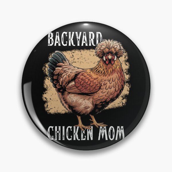 Item preview, Backyard Chicken Mom Polish Hen Design Vintage Farmhouse Art designed and sold by MTJ-Mushrooms.
