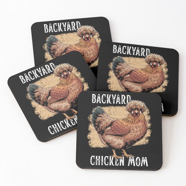 Item preview, Backyard Chicken Mom Polish Hen Design Vintage Farmhouse Art designed and sold by MTJ-Mushrooms.