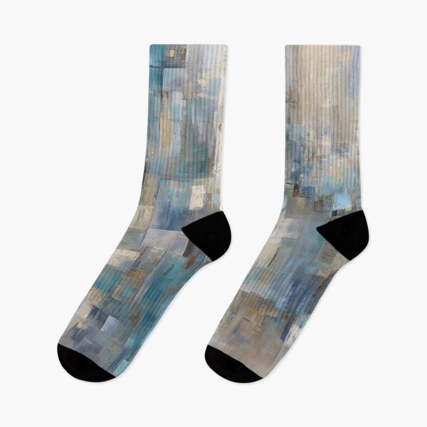 Item preview, Abstract Blue and Brown Composition designed and sold by lautir.