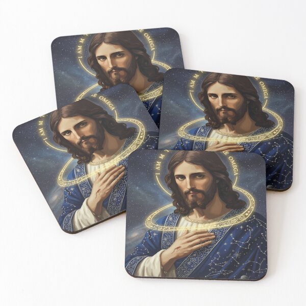 Item preview, Jesus Christ: Alpha and Omega Portrait designed and sold by 7She.