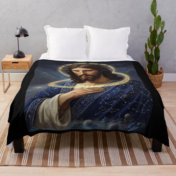 Item preview, Jesus Christ: Alpha and Omega Portrait designed and sold by 7She.
