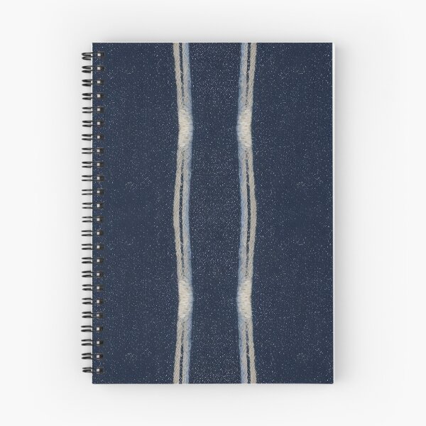 Item preview, Indigo Denim Vertical Stripe Pattern designed and sold by VibeShift Studio.
