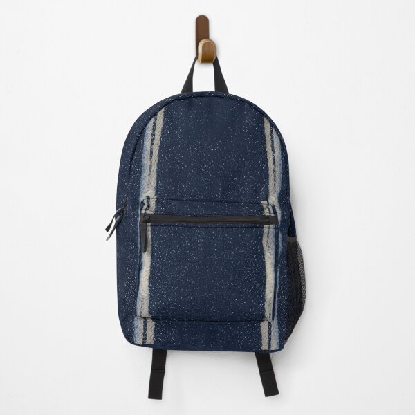 Item preview, Indigo Denim Vertical Stripe Pattern designed and sold by VibeShift Studio.
