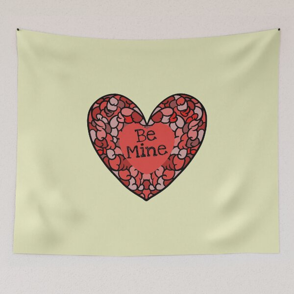 Item preview, Be Mine Intricate Heart Mosaic designed and sold by shopdiego.
