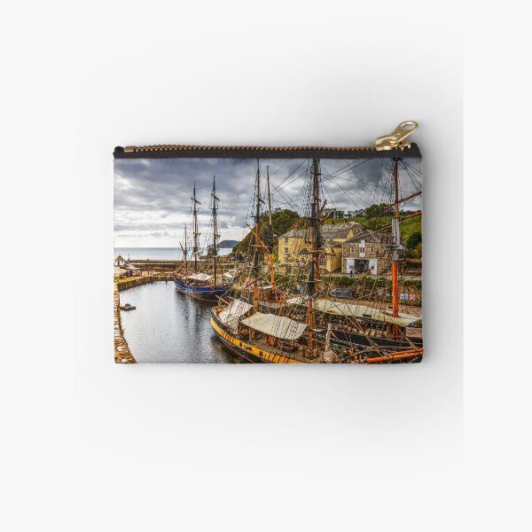 Item preview, Charlestown Harbour with Historic Tall Ships, Cornwall, England designed and sold by Paul Thompson Photography.