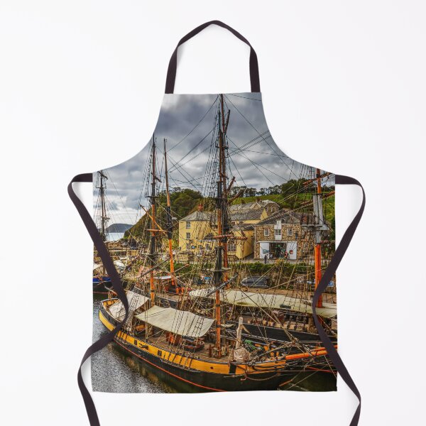 Item preview, Charlestown Harbour with Historic Tall Ships, Cornwall, England designed and sold by Paul Thompson Photography.