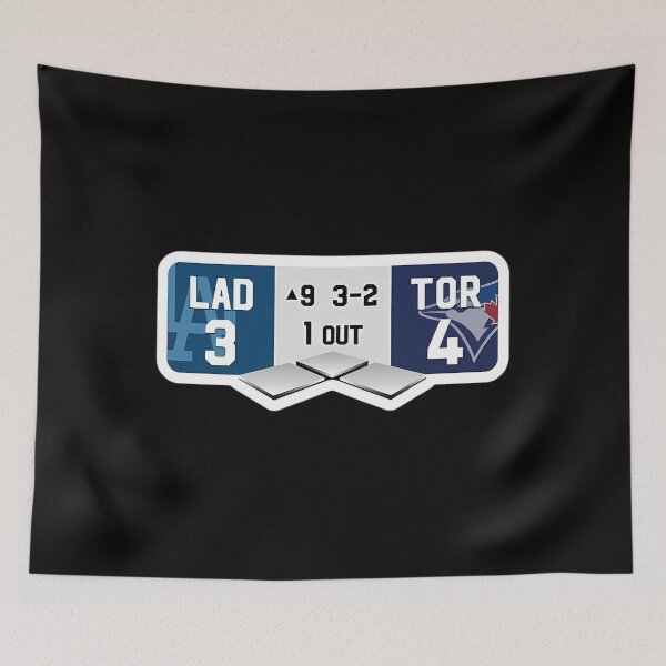 Item preview, Dodgers Vs Blue Jays World Series Scoreboard Dodge designed and sold by SenorSac.