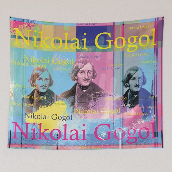 Item preview, Nikolai Gogol Pop Art – Colorful Literary Icon designed and sold by Mauswohn.