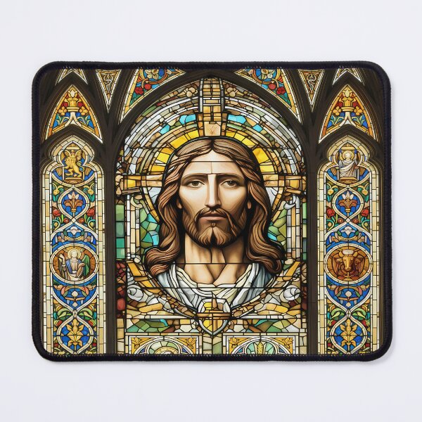 Item preview, Stained Glass Window of Jesus Christ designed and sold by 7She.