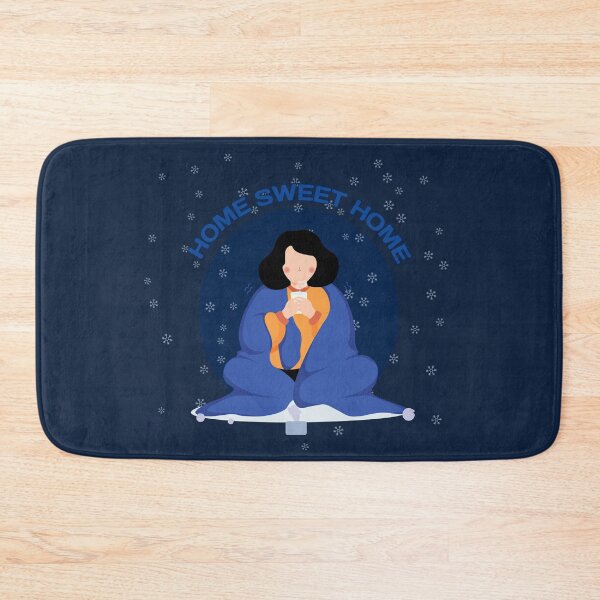 Item preview, Home Sweet Home – Cozy Winter Illustration designed and sold by CozyPrint-CP.