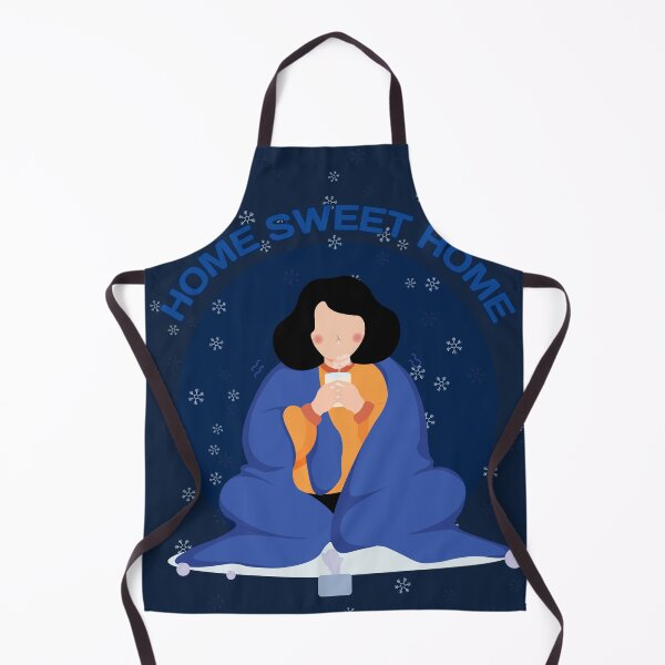 Item preview, Home Sweet Home – Cozy Winter Illustration designed and sold by CozyPrint-CP.