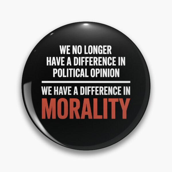 Item preview, We No Longer Have A Difference In Political Opinion - A bold design for those who proudly stand by their values and beliefs. designed and sold by ZyziowskyArt.