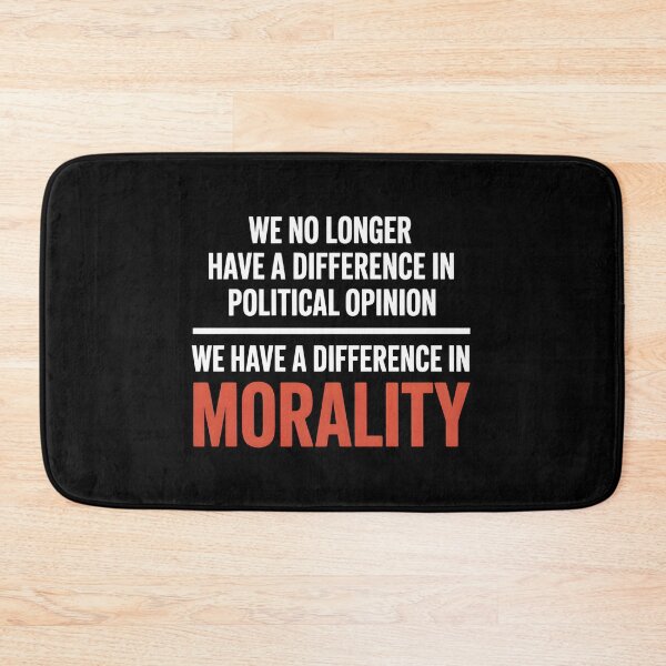 Item preview, We No Longer Have A Difference In Political Opinion - A bold design for those who proudly stand by their values and beliefs. designed and sold by ZyziowskyArt.