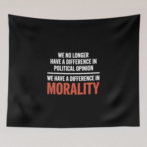 Item preview, We No Longer Have A Difference In Political Opinion - A bold design for those who proudly stand by their values and beliefs. designed and sold by ZyziowskyArt.