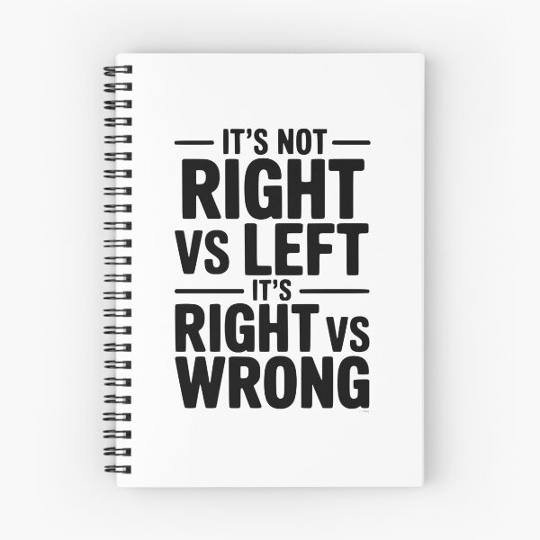 Item preview, It's Not Right vs Left, It's Right vs Wrong designed and sold by Frank Ring.