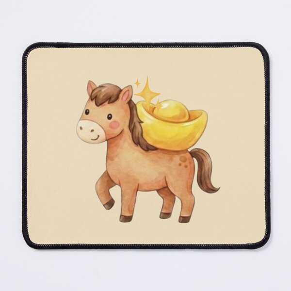 Item preview, Lucky Horse Gold Ingot designed and sold by RosalinesEyes.