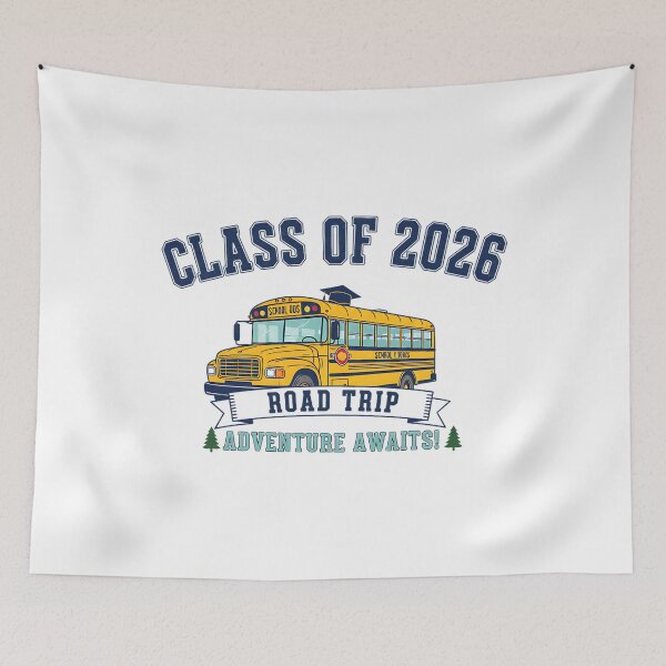 Item preview, Class of 2026 School Bus Graduation Adventure designed and sold by Silent Watch Threads..