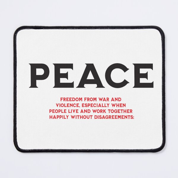 Item preview, Peace Defined – A Quiet Reminder in a Time of Hurt designed and sold by Analog Aura .