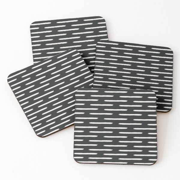 Item preview, Ivory Lines on Black   designed and sold by KSimpson838.