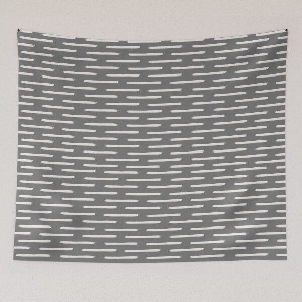 Item preview, Ivory Lines on Gray  designed and sold by KSimpson838.