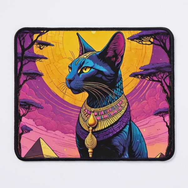 Item preview, Bastet’s Reign: Vibrant Pyramid Sunset designed and sold by Egyptology.