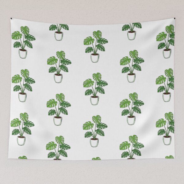 Item preview,  Minimal Tropical Monstera Plant Art designed and sold by SOUFIANE1991.