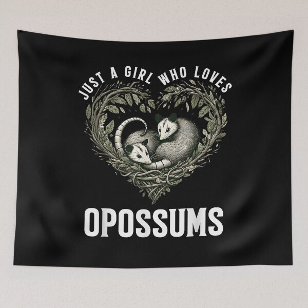Item preview, Just Girl Who Loves Opossums I Love Possums Wild Animal for Men Women Girls Kids , Opossum Gift For Mom Dad Kids designed and sold by Opossum GIFT ★★★★★.
