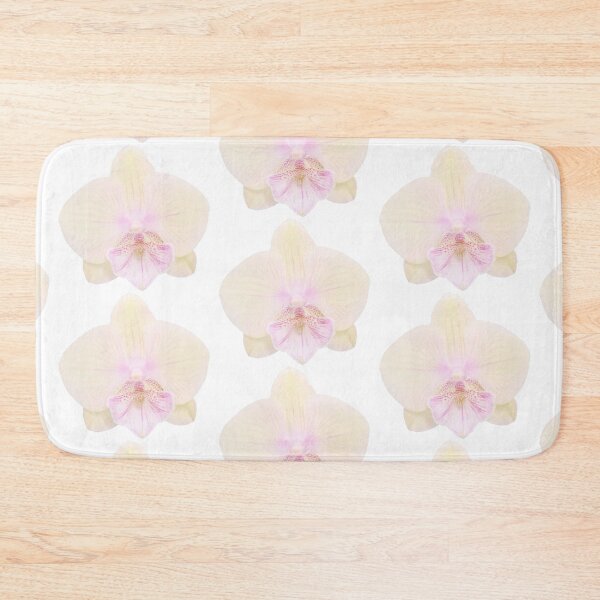Item preview, yellow pink pastel orchid flower sticker designed and sold by inainart.