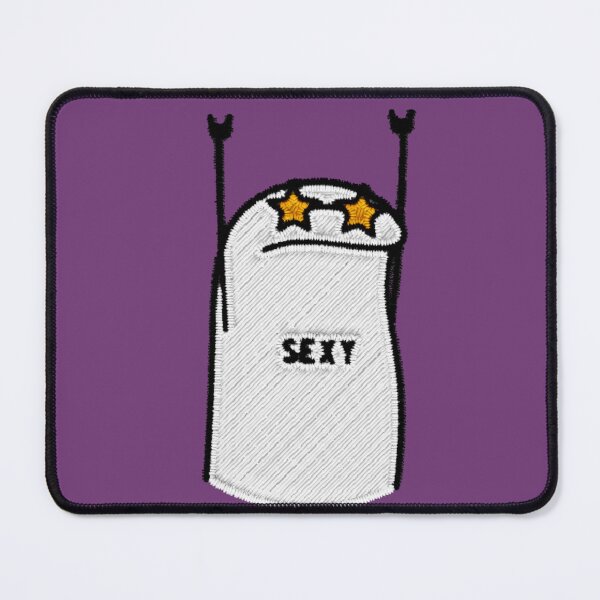 Item preview, Flork Sexy Star – Embroidered Sticker designed and sold by Nubesss.