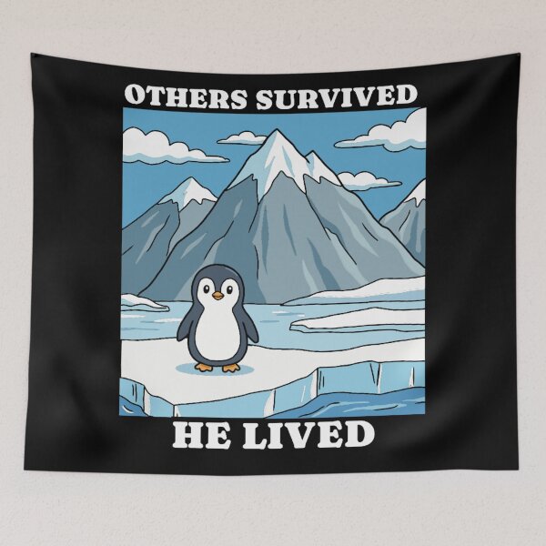 Item preview, Nihilist penguin  designed and sold by Nimznology.