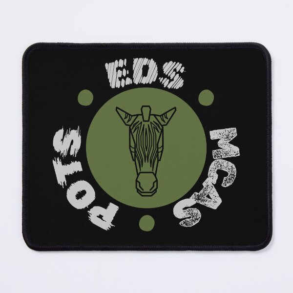 Item preview, POTS EDS MCAS Zebra Black designed and sold by pulse_retail.