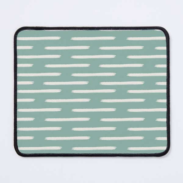 Item preview, Ivory Lines on Light Gray Turquoise designed and sold by KSimpson838.