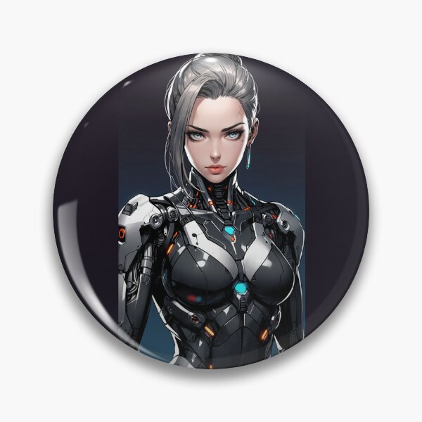 Item preview, Cyborg Girl designed and sold by ArtCraftLab.