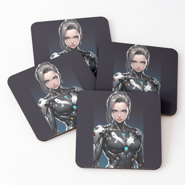 Item preview, Cyborg Girl designed and sold by ArtCraftLab.