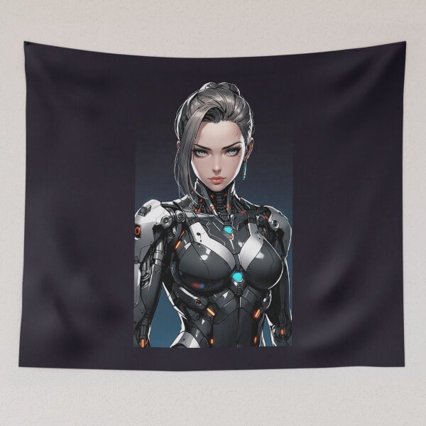 Item preview, Cyborg Girl designed and sold by ArtCraftLab.