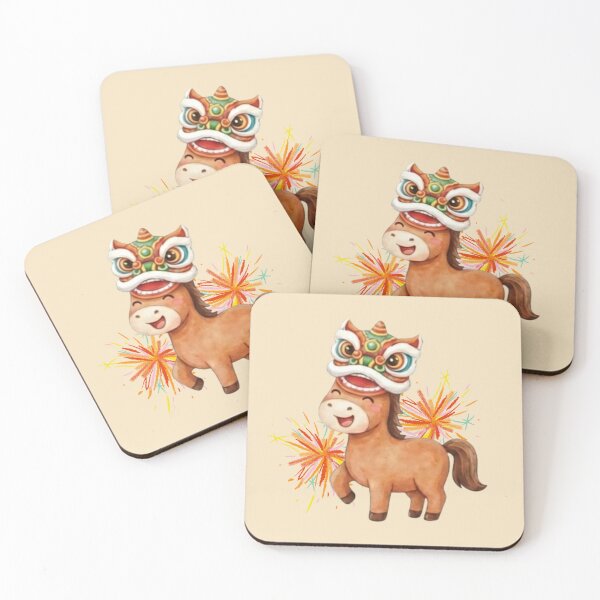 Item preview, Lucky Horse Lion Dance designed and sold by RosalinesEyes.