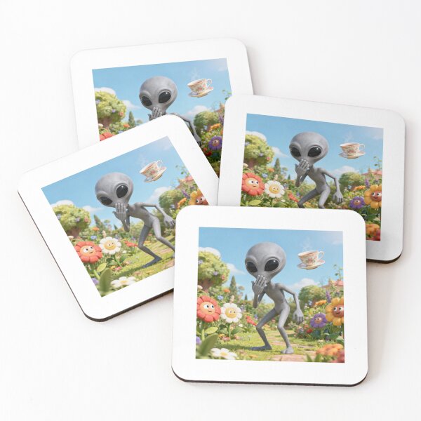 Item preview, Alien in the Garden designed and sold by Junior8902.