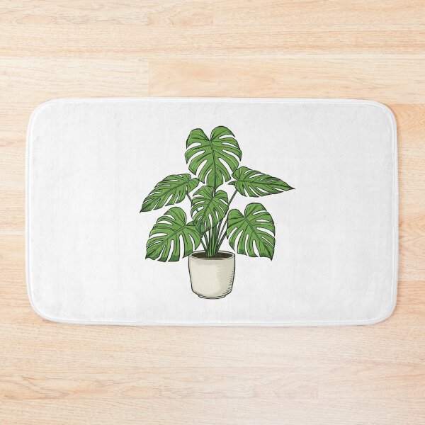 Item preview, Minimal Tropical Monstera Plant Art designed and sold by SOUFIANE1991.