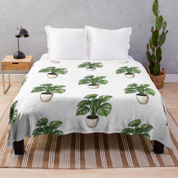 Item preview, Minimal Tropical Monstera Plant Art designed and sold by SOUFIANE1991.